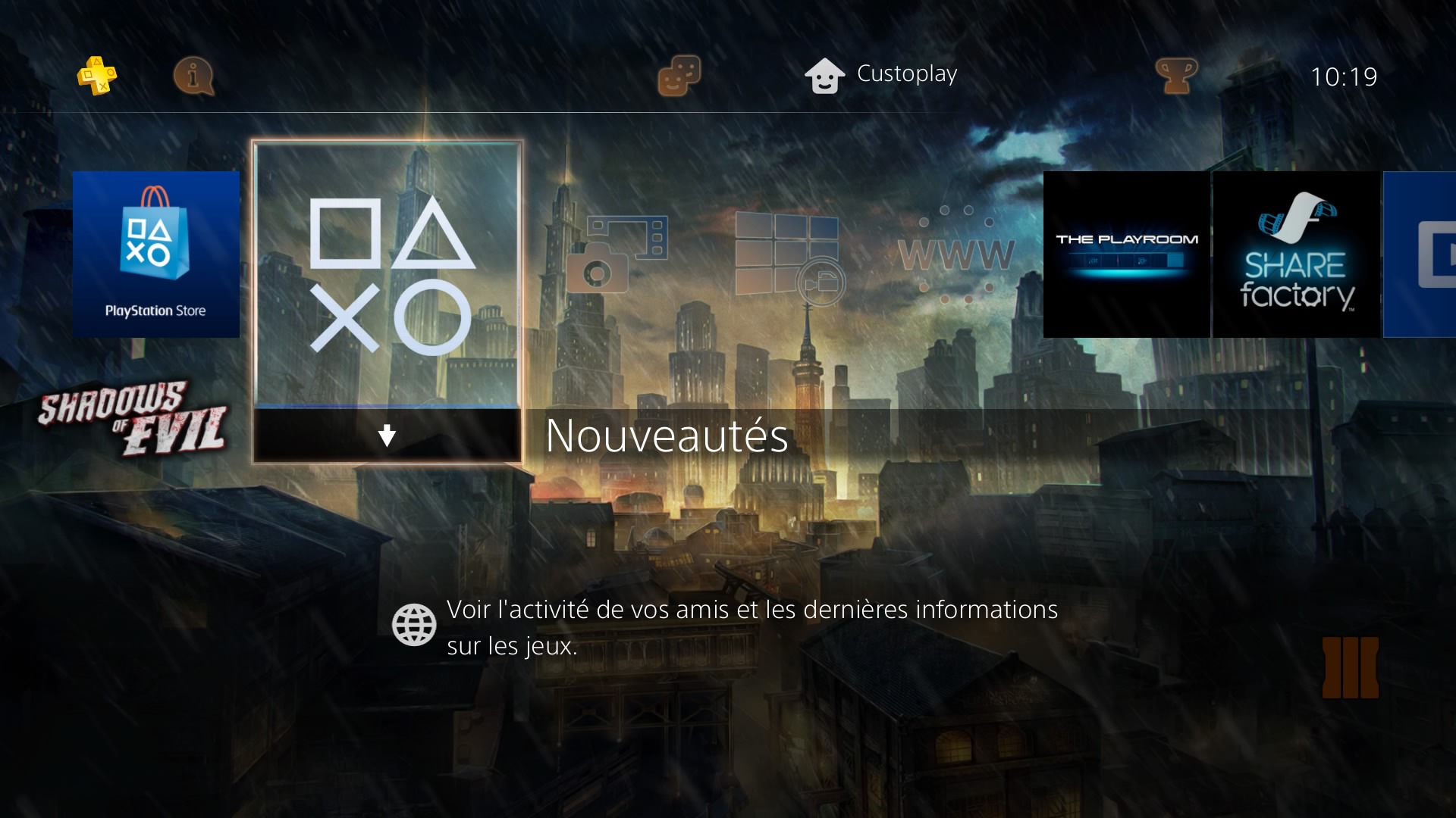 Call of Duty : Black Ops 3 – Beta Morg City - Télécharger un thème PS4  personnalisé